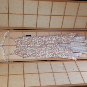 Art Class floral open front sundress size XL